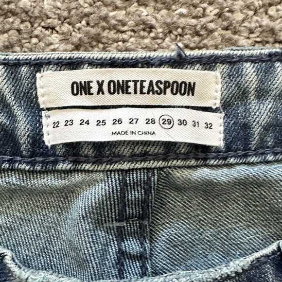 One Teaspoon high waist awesome baggies size 29 - Picture 3 of 4